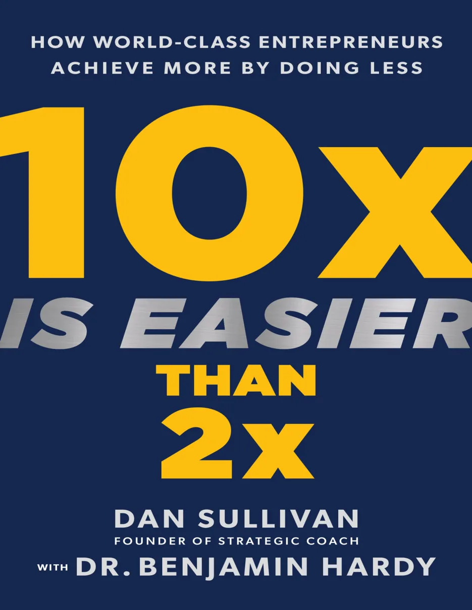 10x Is Easier Than 2x by Dr. Benjamin Hardy and Dan Sullivan preview 3