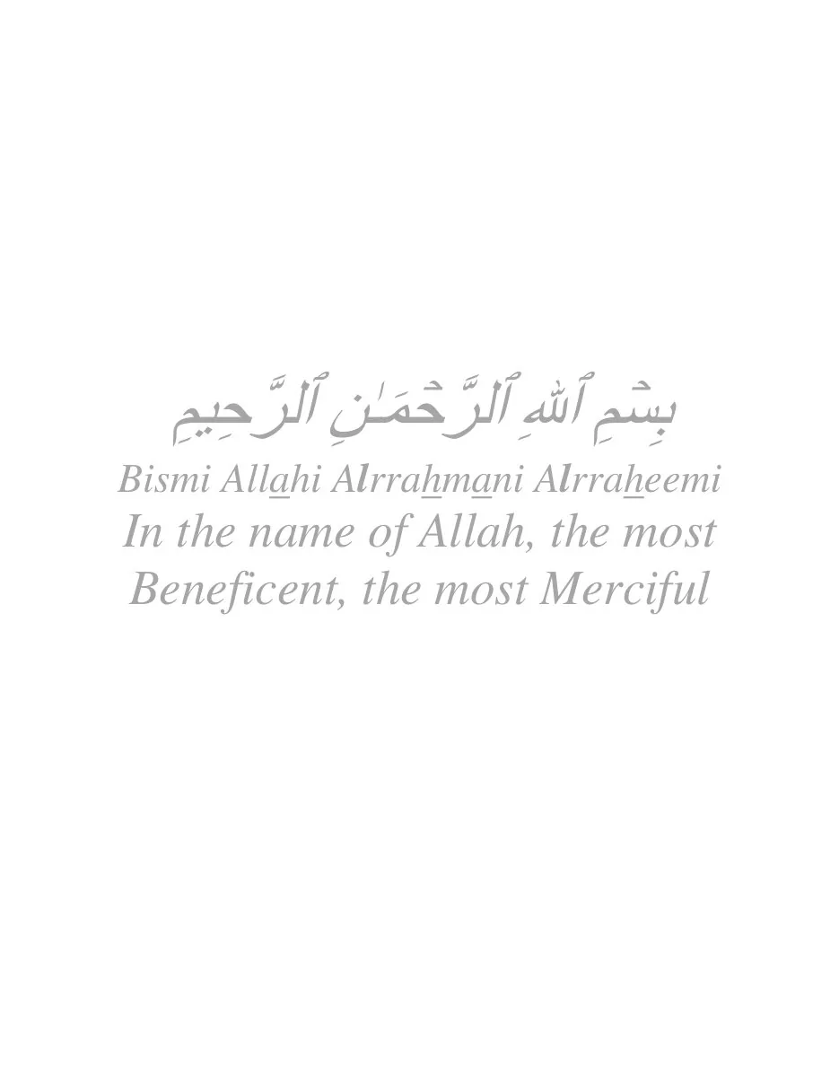 A Description of the Wudhu' of the Prophet, Comprehensive guide to prophetic ablution preview 3