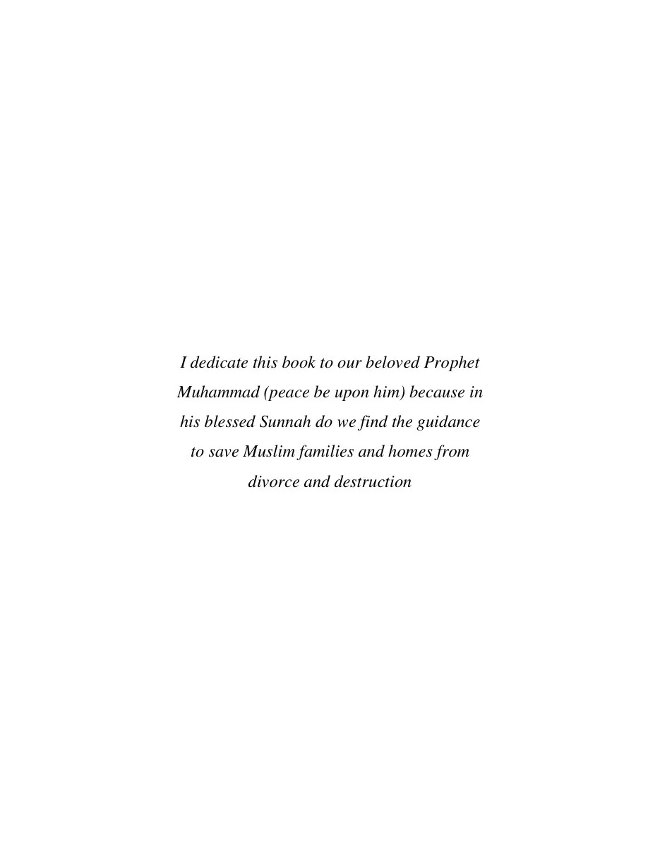 Encouraging Marriage & Discouraging Divorce, The Scientific Case for Marriage in Light of Quran and Sunnah preview 5