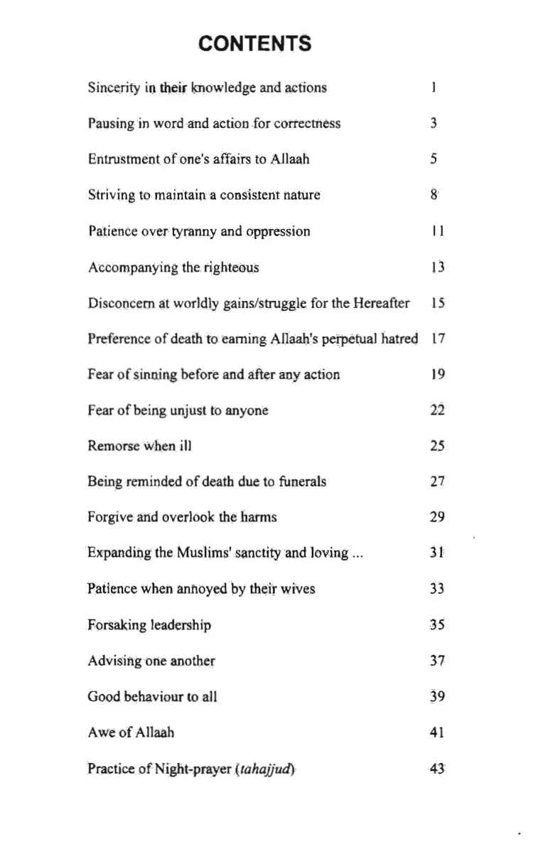 From the Characteristics of the Salaf, A guide to the noble qualities of the early generations preview 4