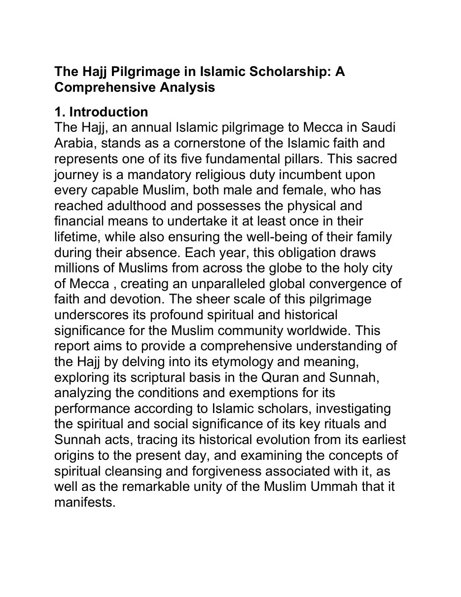 Hajji (Pilgrimage) full Guide, right from setting your intention, to the end of the rituals. preview 4