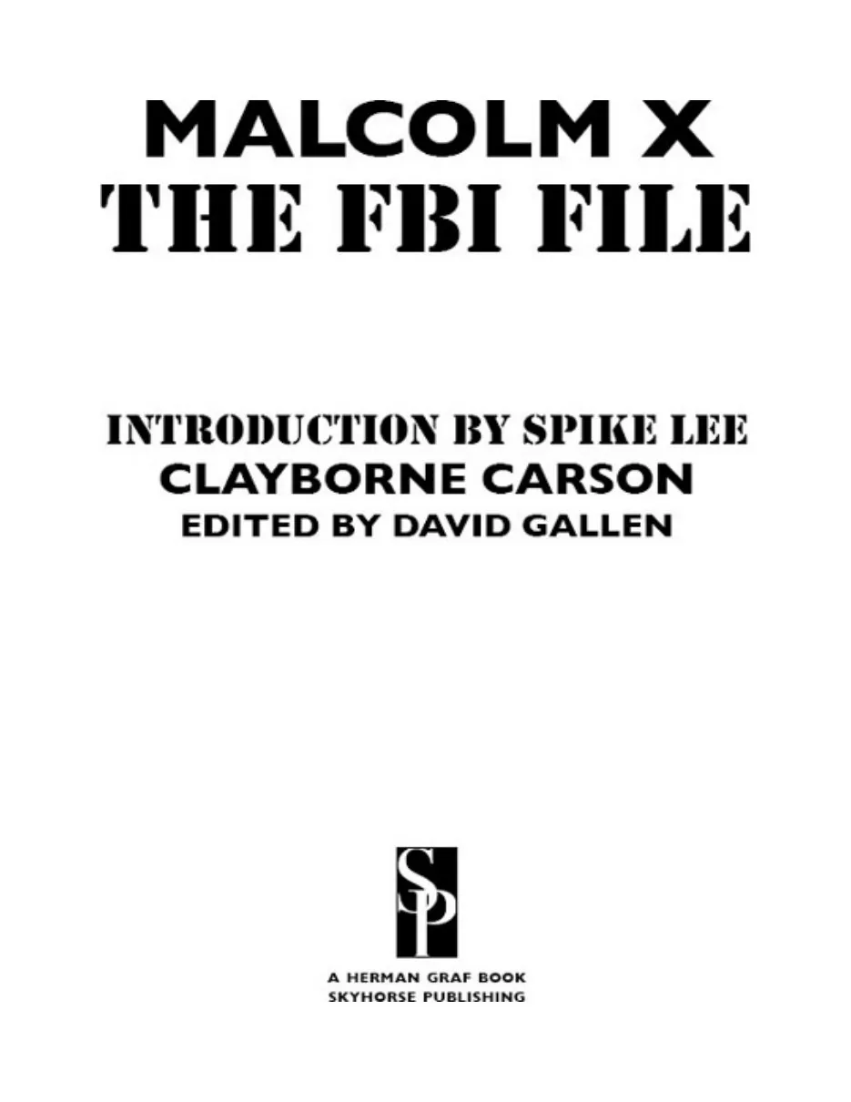 Malcolm X: The FBI File preview 5
